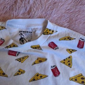 OFWGKTA pizza and coke shirt (size XL)